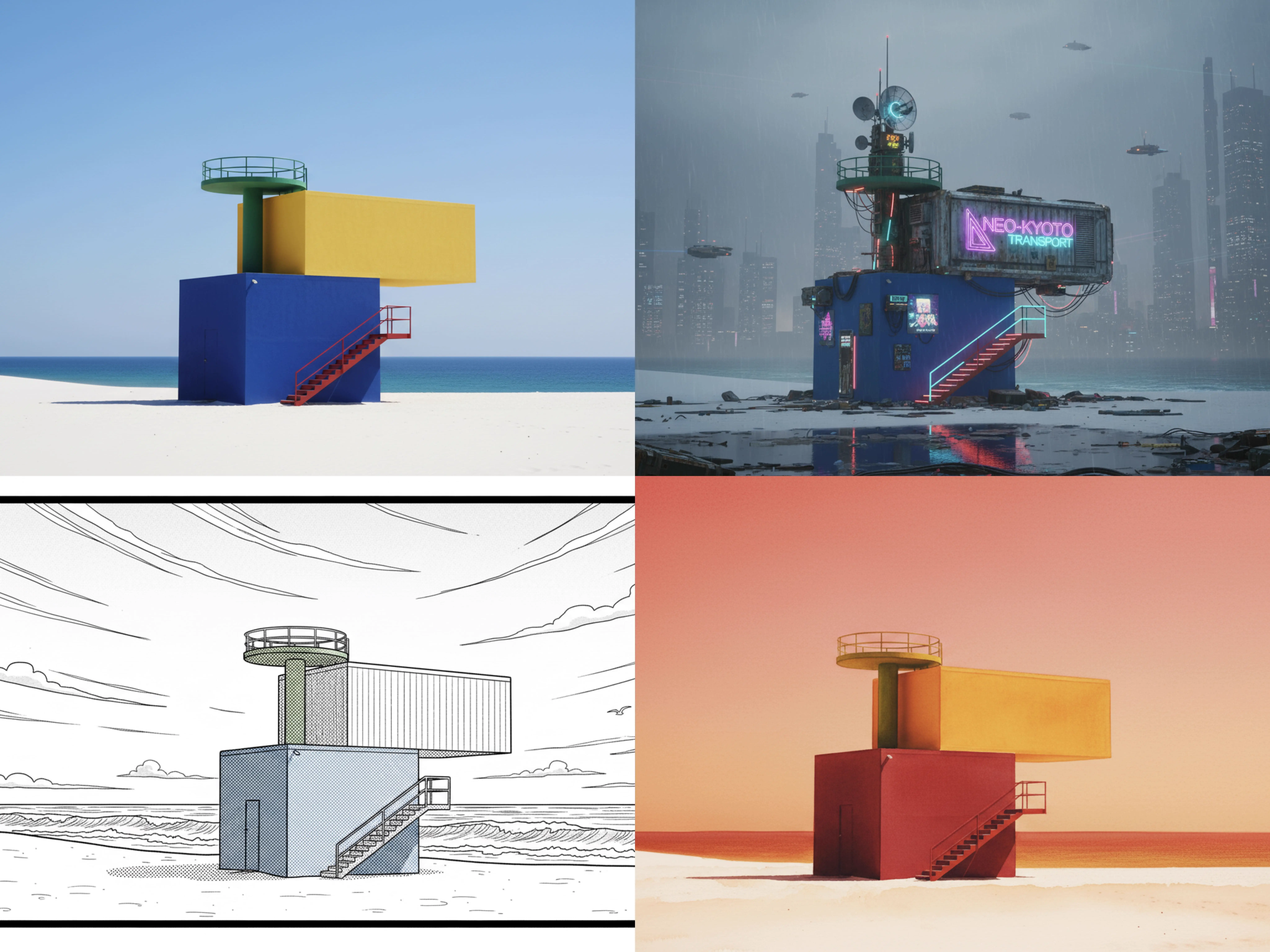 画像に新しいスタイルを与える